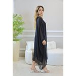 KAFTAN PATRICÍA SEDA PRETO