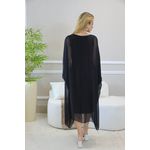 KAFTAN PATRICÍA SEDA PRETO