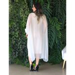 KAFTAN PATRICÍA SEDA BEGE