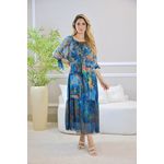 VESTIDO CATARINA PETROLEO