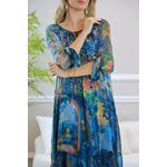 VESTIDO CATARINA PETROLEO