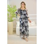 VESTIDO YASMIN SEDA PRETO
