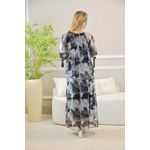 VESTIDO YASMIN SEDA PRETO