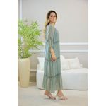 VESTIDO HANNA SEDA MENTA
