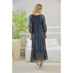 VESTIDO HANNA SEDA CHUMBO
