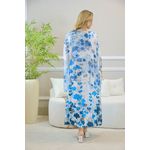 VESTIDO ZENAÍDE AZUL TURQUESA