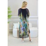 VESTIDO ELOÁ SEDA MARROM