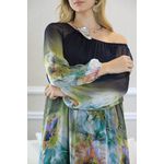 VESTIDO ELOÁ SEDA MARROM