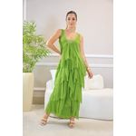 VESTIDO JULIETE PISTACHE