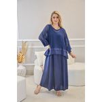 VESTIDO TÁILA AZUL MARINHO