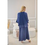 VESTIDO TÁILA AZUL MARINHO