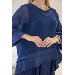 VESTIDO TÁILA AZUL MARINHO