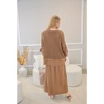 VESTIDO TÁILA MARROM