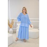 VESTIDO TÁILA AZUL BEBE