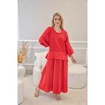 VESTIDO TÁILA VERMELHO