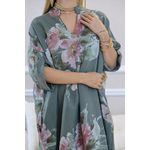 VESTIDO MEIRY MILITAR