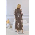 VESTIDO MEIRY MARROM
