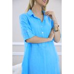 VESTIDO ESTEFÂNIA AZUL CELESTE
