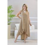 VESTIDO NALU CARAMELO