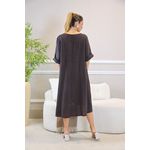 VESTIDO SELENA MARROM