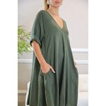 VESTIDO SELENA MILITAR
