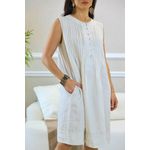 VESTIDO TERESA BEGE