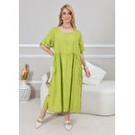 VESTIDO CARMEN PISTACHE