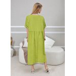 VESTIDO CARMEN PISTACHE