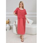VESTIDO KEMILY TELHA