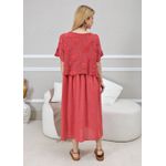 VESTIDO KEMILY TELHA