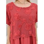 VESTIDO KEMILY TELHA