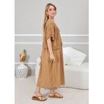 VESTIDO KEMILY CARAMELO