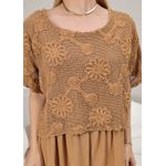 VESTIDO KEMILY CARAMELO