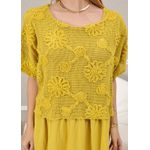 VESTIDO KEMILY MOSTARDA