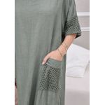 VESTIDO EVELIN MILITAR