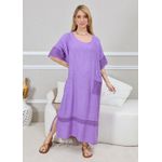 VESTIDO EVELIN ROXO