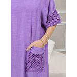 VESTIDO EVELIN ROXO