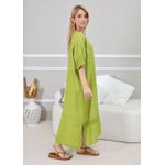 VESTIDO EVELIN PISTACHE