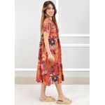 VESTIDO EVELINE TELHA