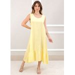 VESTIDO MALU MANTEIGA
