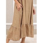 VESTIDO MALU CARAMELO