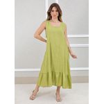 VESTIDO MALU PISTACHE