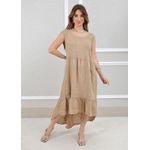 VESTIDO JOICE CARAMELO