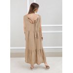 VESTIDO JOICE CARAMELO