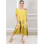 VESTIDO GIOVANA MOSTARDA