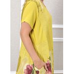 VESTIDO GIOVANA MOSTARDA