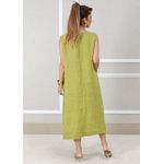VESTIDO FRANCINE PISTACHE