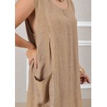 VESTIDO FRANCINE CARAMELO