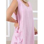 VESTIDO FRANCINE ROSA BEBÊ