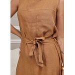 VESTIDO JOSEANE CARAMELO